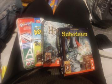 Allerlei kleine spelletjes beschikbaar voor biedingen