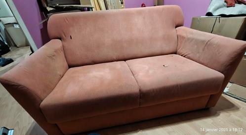 À donner fauteuil 2 places, Huis en Inrichting, Zetels | Zetels, Gebruikt, Rechte bank, Tweepersoons, Minder dan 150 cm, 75 tot 100 cm