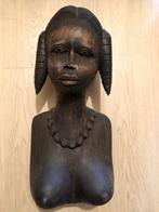 Handgemaakte buste van een Pater in Congo, Antiek en Kunst, Ophalen