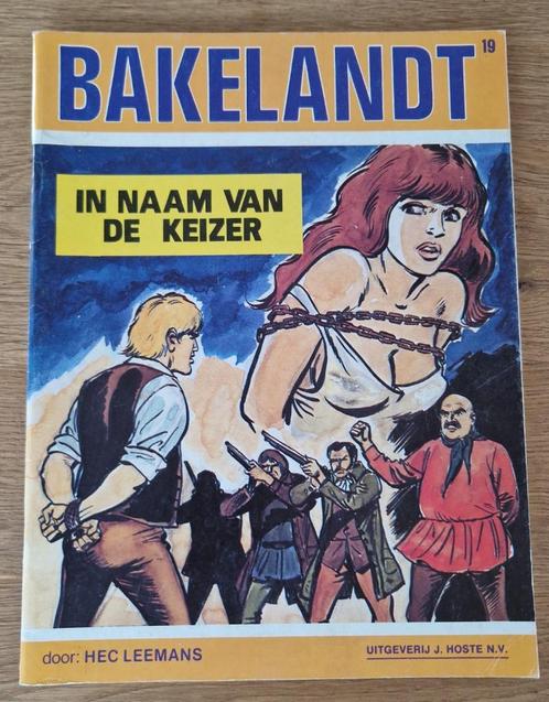 Bakelandt -In naam van de keizer-19-1e dr(1983) Strip, Boeken, Stripverhalen, Zo goed als nieuw, Eén stripboek, Ophalen of Verzenden