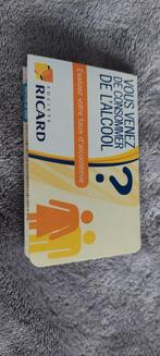 Alcootest ricard, Collections, Marques & Objets publicitaires, Enlèvement ou Envoi, Comme neuf