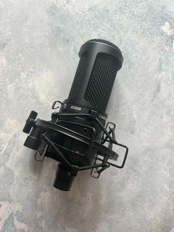 Audio-Technica AT2020 XLR Microfoon, Musique & Instruments, Enlèvement, Comme neuf, Micro studio