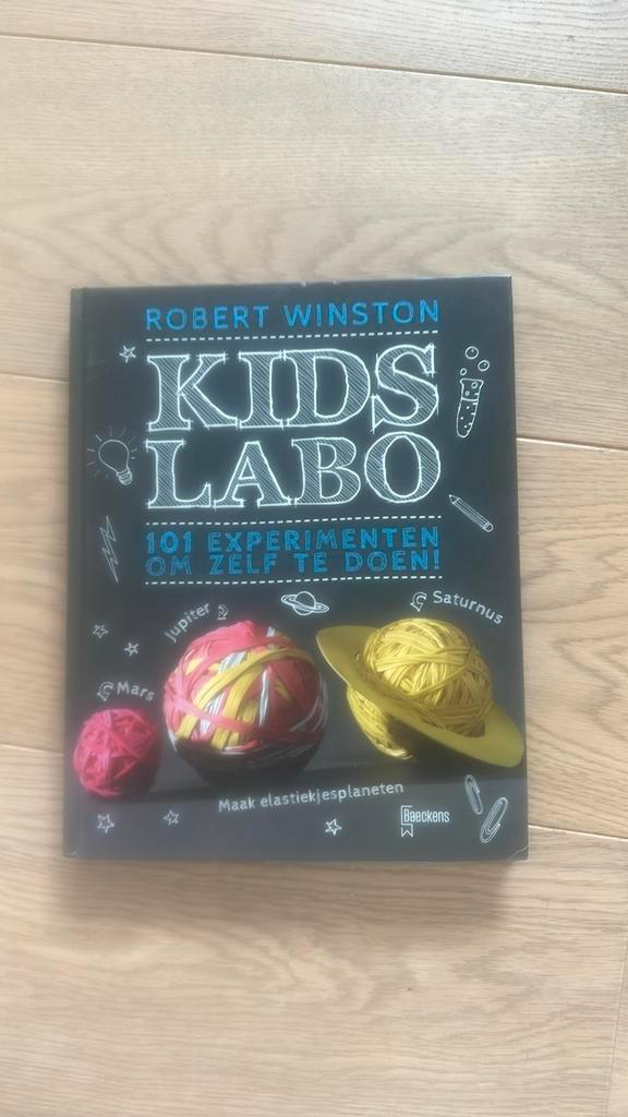 Robert Winston - Kids labo, Boeken, Kinderboeken | Jeugd | onder 10 jaar, Zo goed als nieuw, Ophalen of Verzenden