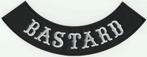 Bastard boog stoffen opstrijk patch embleem #1, Motos, Accessoires | Autocollants