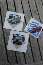 VOLVO 340/360 stickers, Boeken, Auto's | Folders en Tijdschriften, Ophalen of Verzenden, Zo goed als nieuw, Volvo