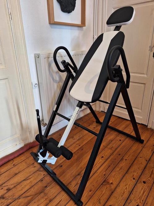 Table d'inversion pour le dos + sport, Sport en Fitness, Fitnessapparatuur, Zo goed als nieuw, Rug, Ophalen
