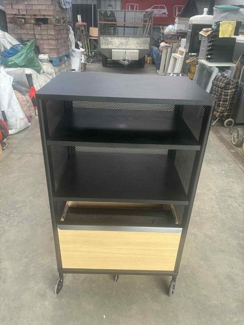 IKEA Bekant open opbergmeubel/kastje op wieltjes, Huis en Inrichting, Kasten | Overige, Gebruikt, Ophalen