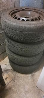 Audi A4 velgen en Dunlop banden, Ophalen, Winterbanden, Velg(en)