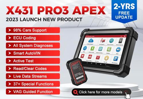 service de diagnostic X431 Apex Pro3S, Autos : Divers, Produits d'entretien, Enlèvement ou Envoi