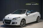Renault Mégane Mégane CC 2.0 TCe GT Navi-Airco-leder-Garan, Auto's, Zwart, 4 cilinders, Cabriolet, Wit
