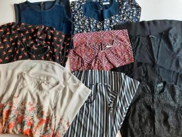 Pakket zomer jurken maat 34 , XS (9 stuks)