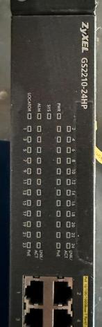 Zyxel gs2220-24hp netwerkswitch, Ophalen of Verzenden, Gebruikt
