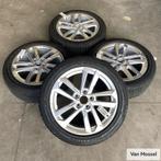 Audi A3 Bridgestone Blizzak LM005 205/50/R17, Gebruikt, Banden en Velgen, 17 inch, Personenwagen