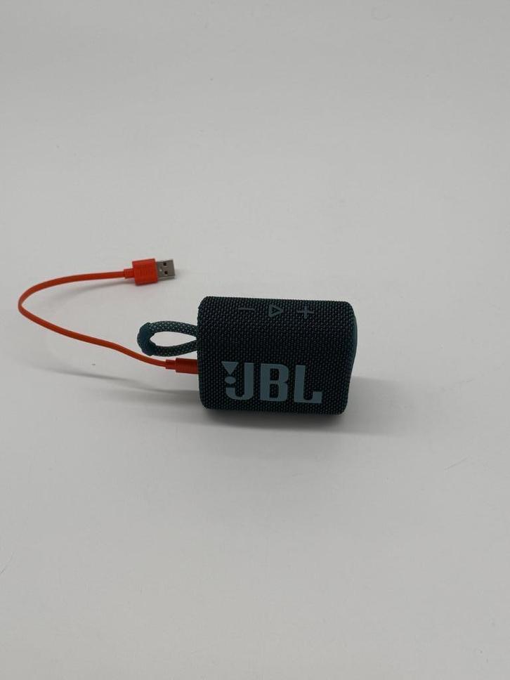 JBL Go 3 - Draadloze Bluetooth Mini Speaker - Blauw, Audio, Tv en Foto, Luidsprekerboxen, Zo goed als nieuw, JBL, Ophalen of Verzenden