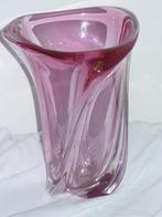vase cristal val st lambert signe, Antiquités & Art, Antiquités | Verre & Cristal, Enlèvement ou Envoi