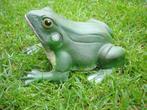 statue d une grenouille en fonte pat de ces couleurs, Jardin & Terrasse, Animal, Autres matériaux, Enlèvement ou Envoi, Neuf