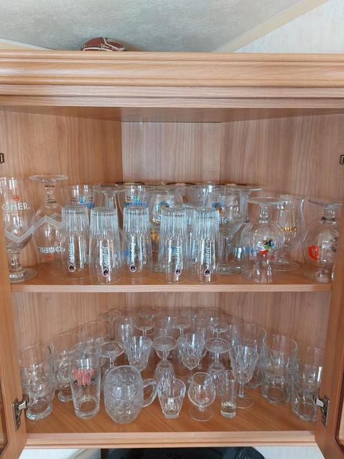 Partij drinkglazen te koop, Verzamelen, Glas en Drinkglazen, Zo goed als nieuw, Ophalen of Verzenden