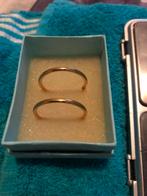 Antieke gouden oorbellen 18 karaat goud, Handtassen en Accessoires, Antieke sieraden, Ophalen of Verzenden, Oorbellen