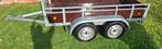 Dubbelasser aanhangwagen Remorque 750kg, Auto diversen, Ophalen of Verzenden, Gebruikt