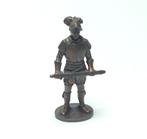 Metal Soldaten 14 - 16 Hahrhundert n 3 Pikenier Kupfer, Figurines, Utilisé, Enlèvement ou Envoi