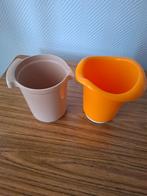 Mengbekers 2 stuks, Enlèvement ou Envoi, Comme neuf, Autres matériaux, Casserole, Bidon ou Boîte