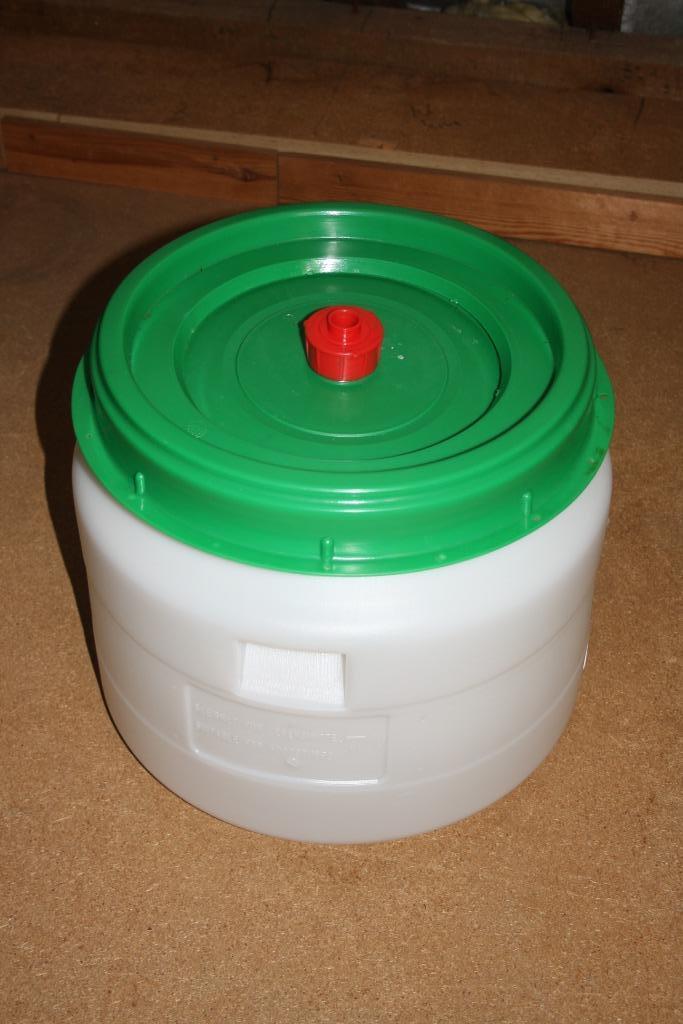 Dame Jeanne plastiek 30L, Hobby en Vrije tijd, Overige Hobby en Vrije tijd, Gebruikt, Ophalen