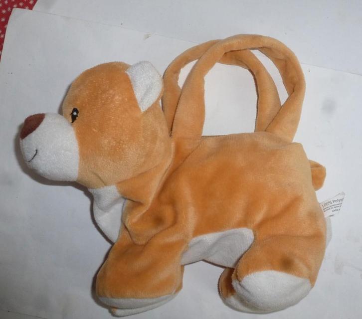 tasje in de vorm van een hondje, Kinderen en Baby's, Speelgoed | Knuffels en Pluche, Zo goed als nieuw, Hond, Ophalen of Verzenden