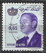 Maroc 1982 - Yvert 914 - Roi Hassan II - 65 s. (ST), Timbres & Monnaies, Timbres | Afrique, Envoi, Maroc, Affranchi