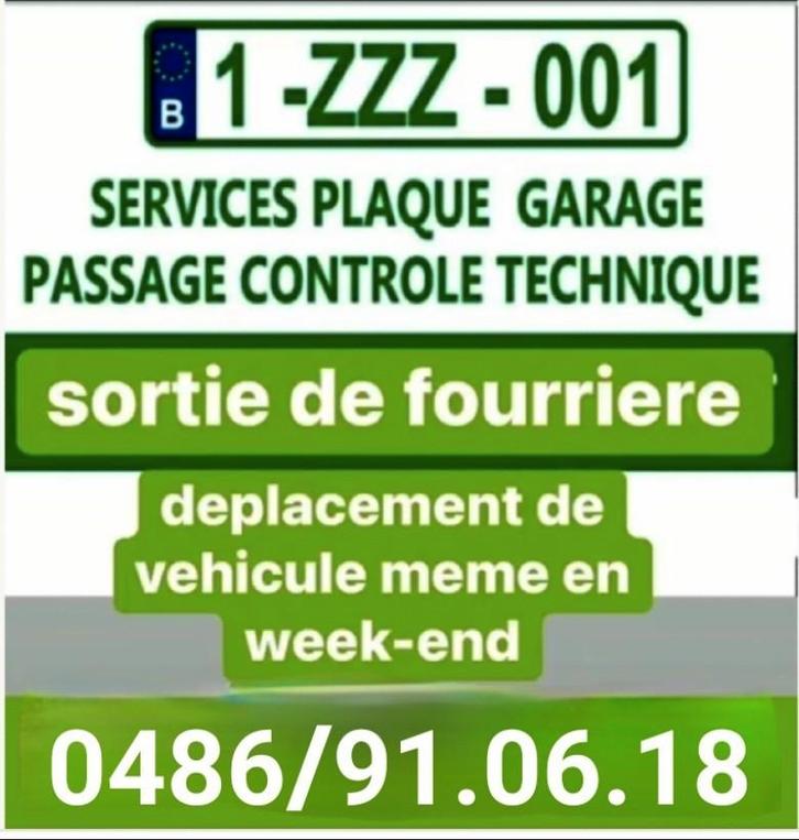 Passage contrôle technique service plaque Z, Diensten en Vakmensen, Auto en Motor | Monteurs en Garages, Apk-keuring, Overige werkzaamheden