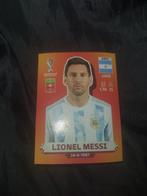 Messi panini sticker w/c 2022, Ophalen, Zo goed als nieuw, Sticker