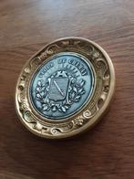 Ancienne plaque, Timbres & Monnaies, Pièces & Médailles, Enlèvement ou Envoi