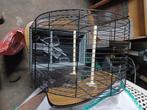 Vogelkooi, Enlèvement, Comme neuf, Métal, Cage à oiseaux