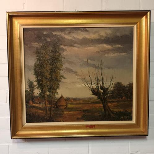 Michel Depypere (1923-1978) - olieverf - Vlaams landschap, Antiek en Kunst, Kunst | Schilderijen | Klassiek, Ophalen