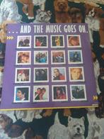 LP - Various – ... And The Music Goes On. - 1987, Cd's en Dvd's, Ophalen of Verzenden, 1980 tot 2000, Zo goed als nieuw, 12 inch