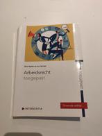 Handboek Arbeidsrecht, Boeken, Studieboeken en Cursussen, Gelezen, Ophalen of Verzenden, Hogeschool, Intersentia