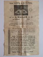 Den Yzer- Koning affiche 1934 zeldzaam, Verzamelen, Ophalen of Verzenden, Gebruikt, Sport