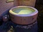 Jacuzzi Intex 6 personen, Tuin en Terras, Bubbelbaden en Hottubs, Ophalen, Gebruikt, Grondzeil, Opblaasbaar