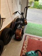 Deze bronskleurige elektrische golffiets, Ophalen, Gebruikt