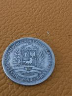 Venezuela, Postzegels en Munten, Munten | Amerika, Ophalen of Verzenden, Zilver