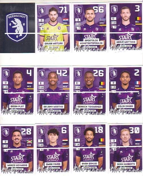 Panini Pro League 2024 - 2025 / Beerschot / 25 stickers, Verzamelen, Sportartikelen en Voetbal, Nieuw, Poster, Plaatje of Sticker