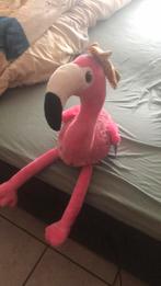 Pluche flamingo, Kinderen en Baby's, Speelgoed | Knuffels en Pluche, Ophalen of Verzenden, Nieuw