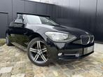 BMW 116 116i SPORTLINE ,goede km stand, Garantie, LEZ ok, 100 kW, Euro 5, 1 Reeks, Zwart