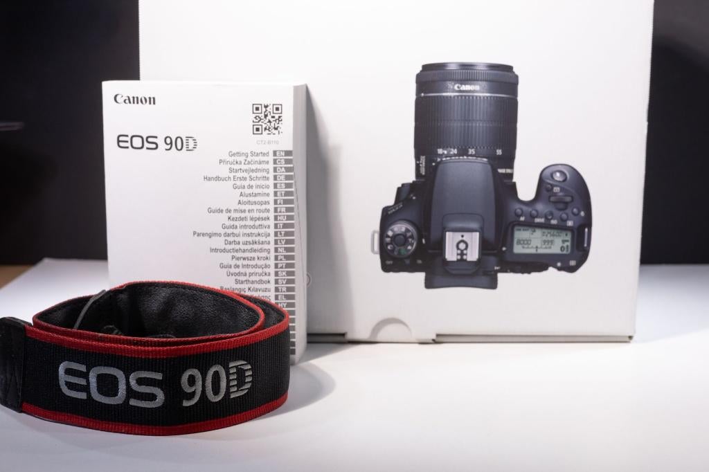 4900 clics seulement canon 90D état comme neuf, Audio, Tv en Foto, Fotocamera's Digitaal, Zo goed als nieuw, Spiegelreflex, Canon