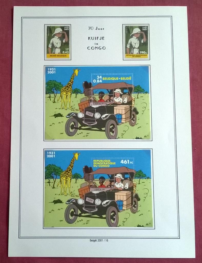 Kuifje in Afrika/Tintin au Congo, Enlèvement ou Envoi