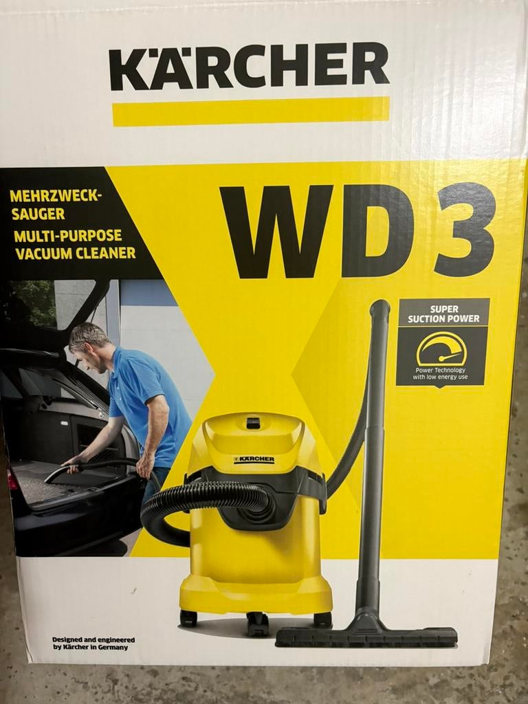 Kärcher alleszuiger, Doe-het-zelf en Bouw, Reinigingsmachines, Ophalen, Zo goed als nieuw