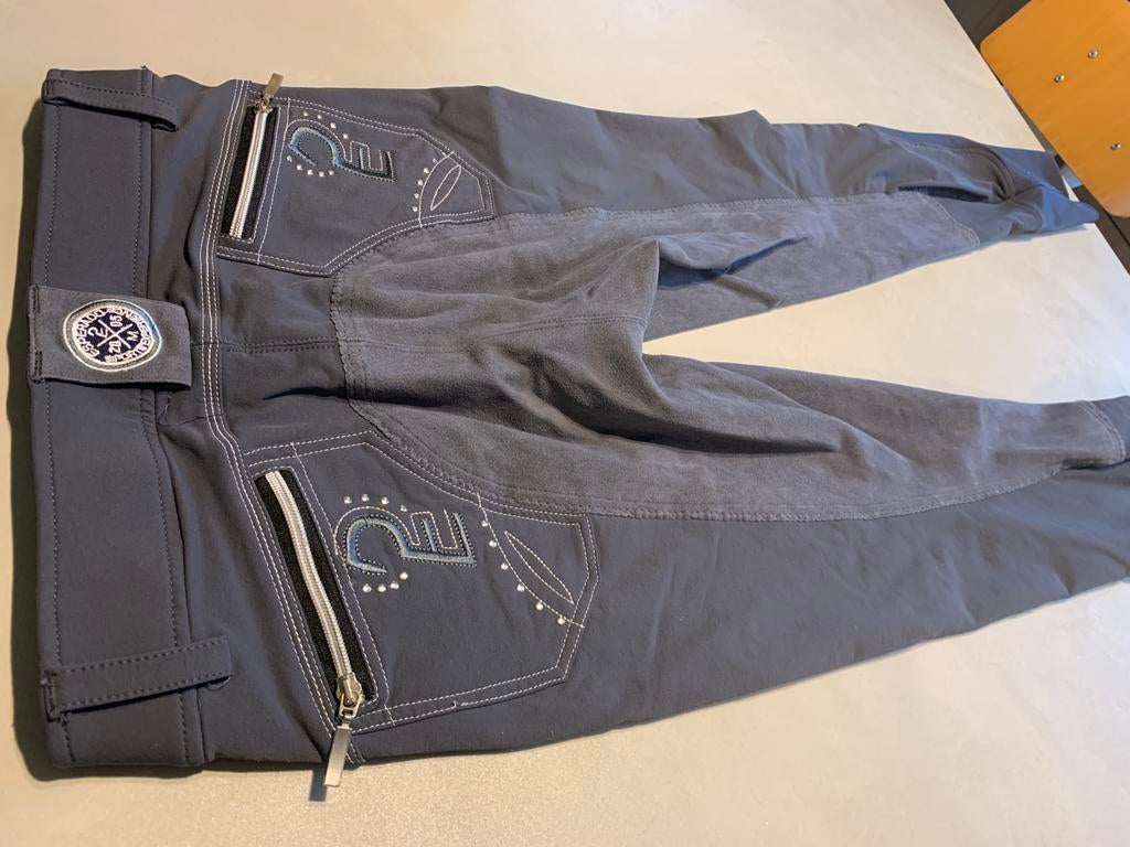 Esperado rijbroek maat 40 grijs, Dieren en Toebehoren, Paardrijkleding, Ophalen of Verzenden, Zo goed als nieuw, Dames