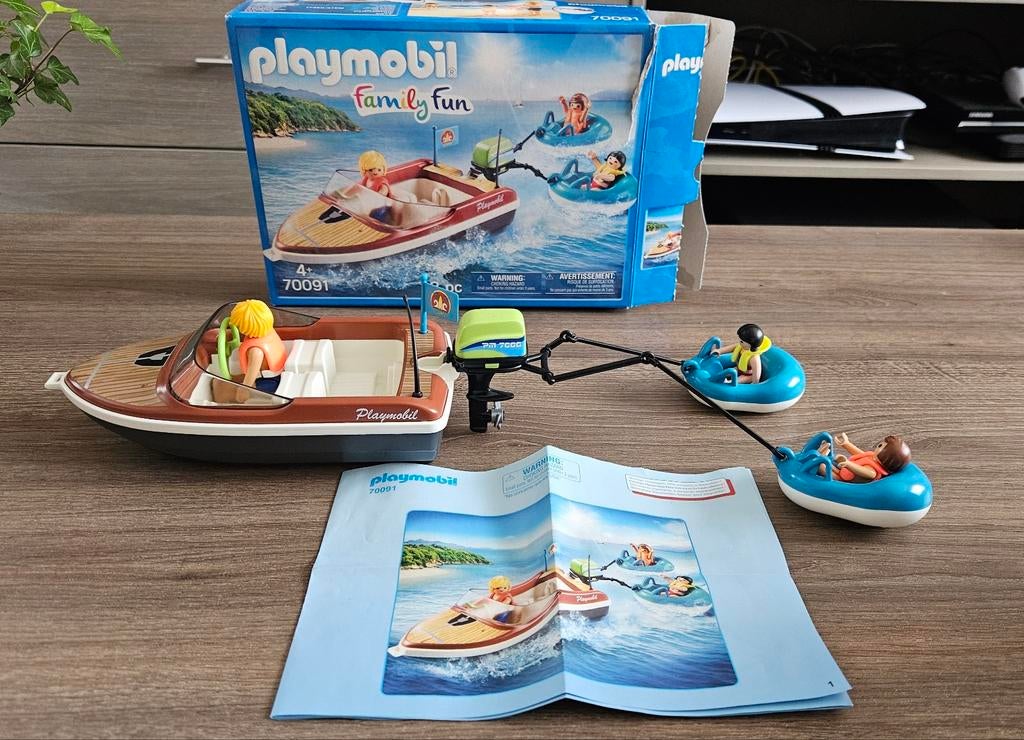 70091 Playmobil boot, Ophalen