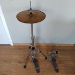 Sonor hi-hat stand & kick pedal + Amati Kraslice hi-hats., Muziek en Instrumenten, Drumstellen en Slagwerk, Ophalen of Verzenden