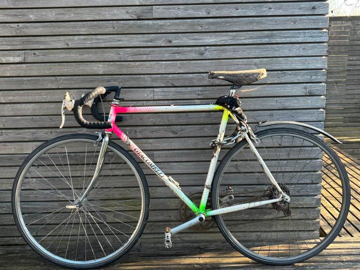 Retro racefiets Giacomelli – projectfiets / opknapper, Fietsen en Brommers, Fietsonderdelen, Gebruikt, Ophalen
