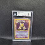 Alakazam Holo NL Base 1ère édition BGS 9, Enlèvement ou Envoi